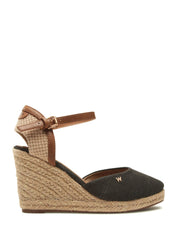 Sandali zeppa Nero Wrangler