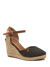 Sandali zeppa Nero Wrangler