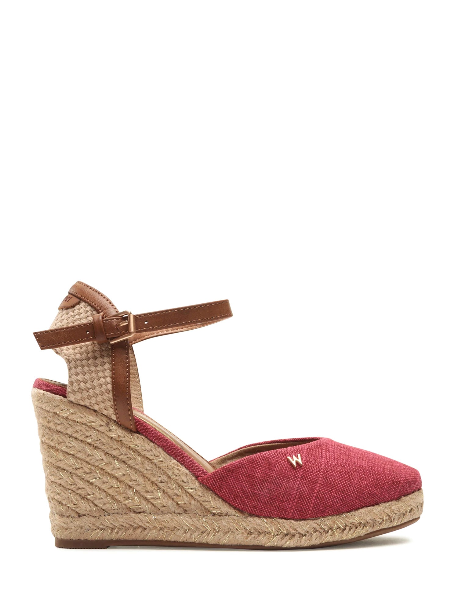 Sandali zeppa Rosso Wrangler