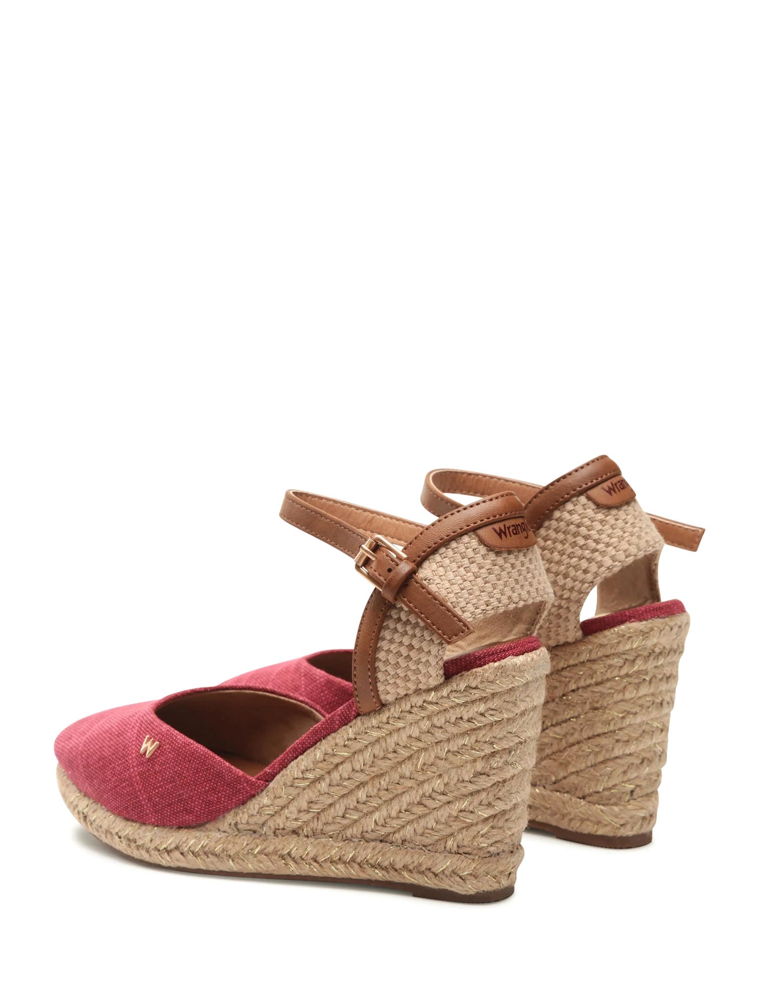 Sandali zeppa Rosso Wrangler