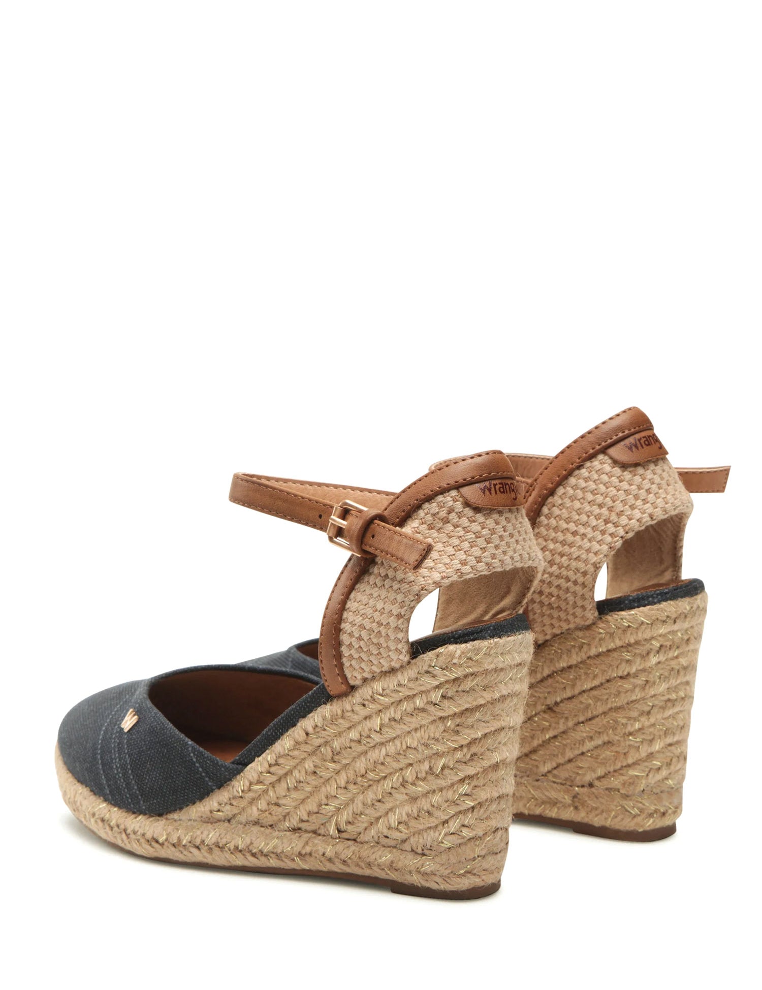 Sandali zeppa Blu Wrangler