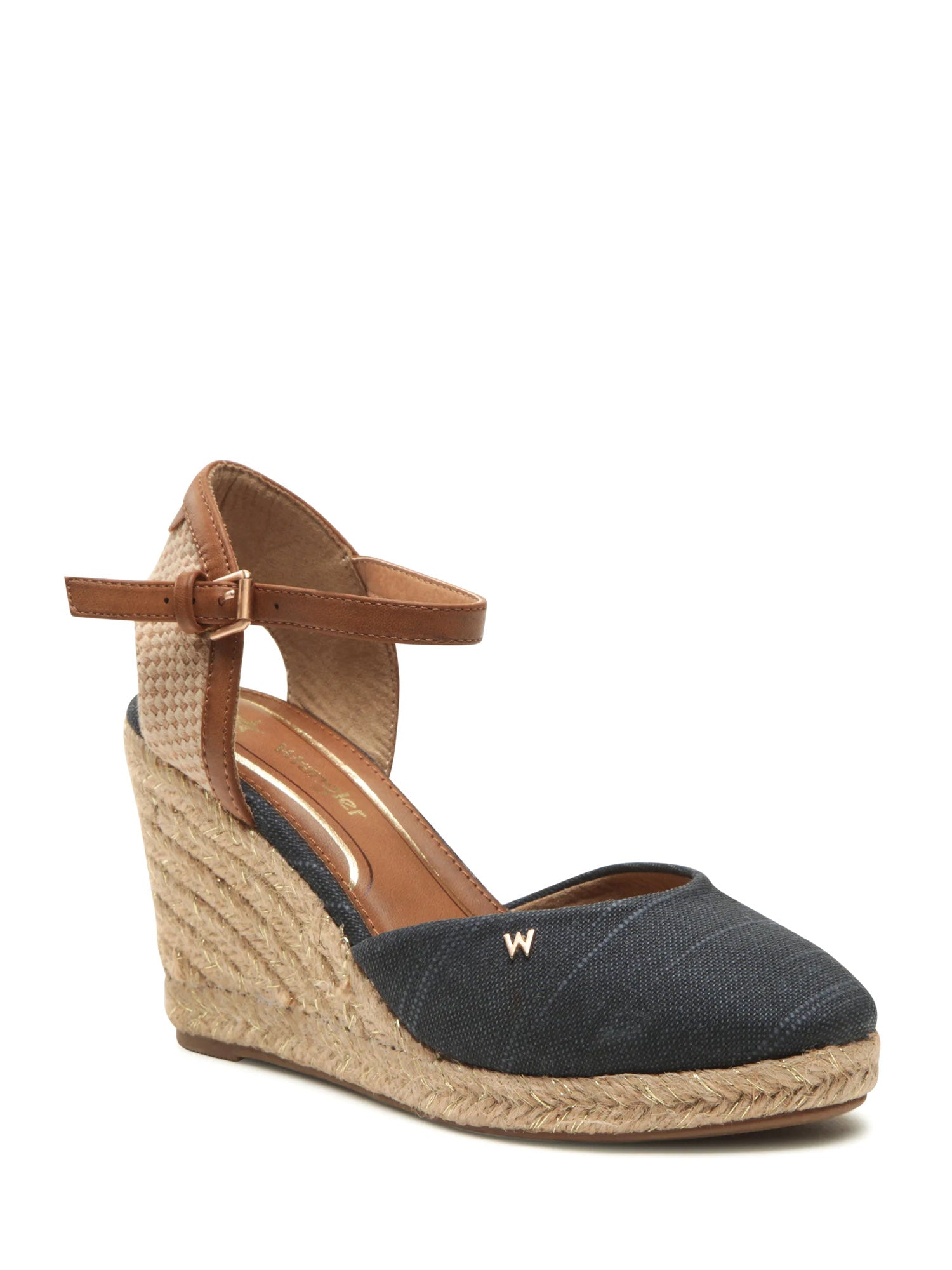 Sandali zeppa Blu Wrangler