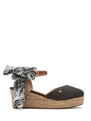 Sandali zeppa Nero Wrangler