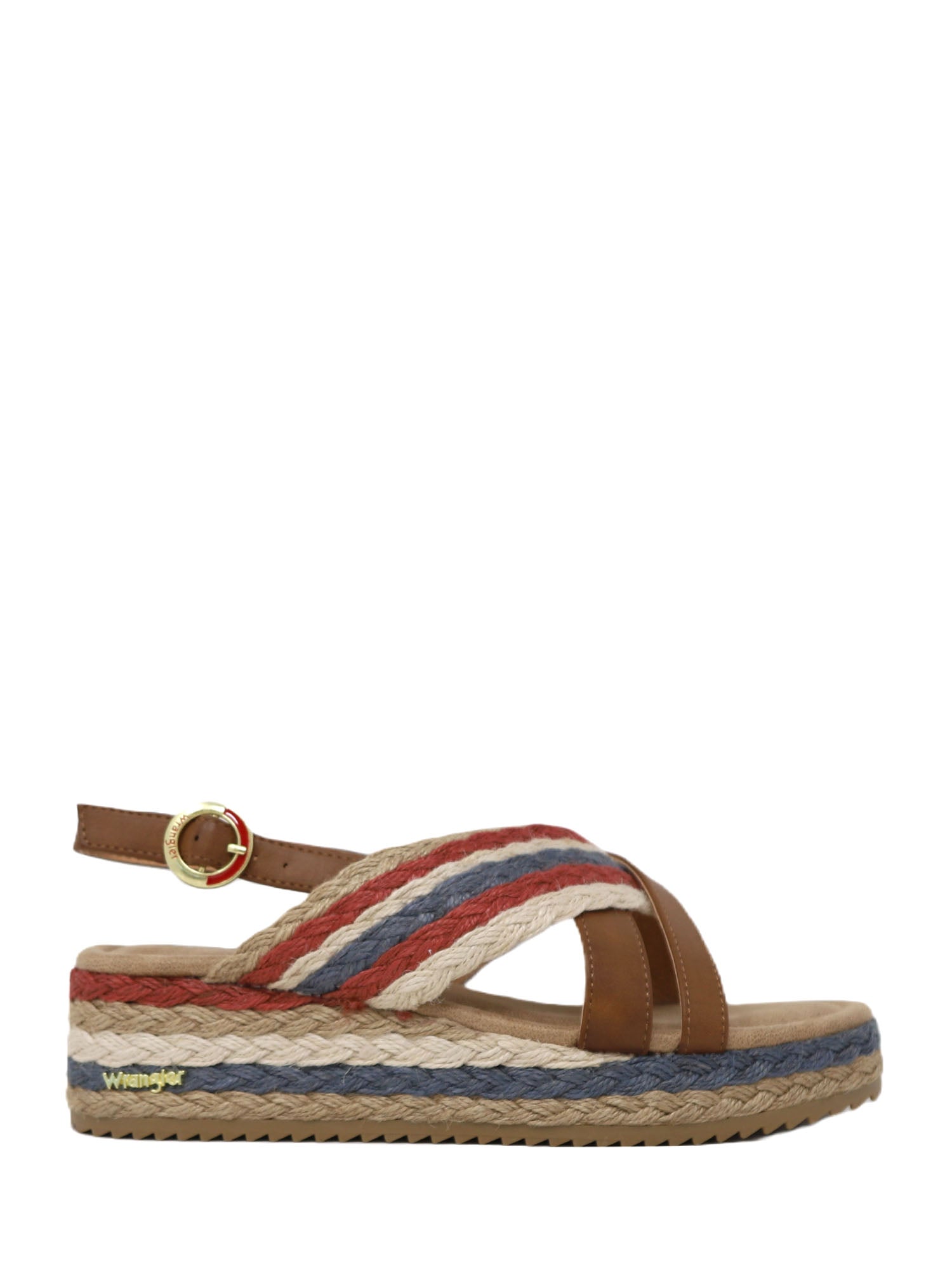Sandali zeppa Blu Wrangler