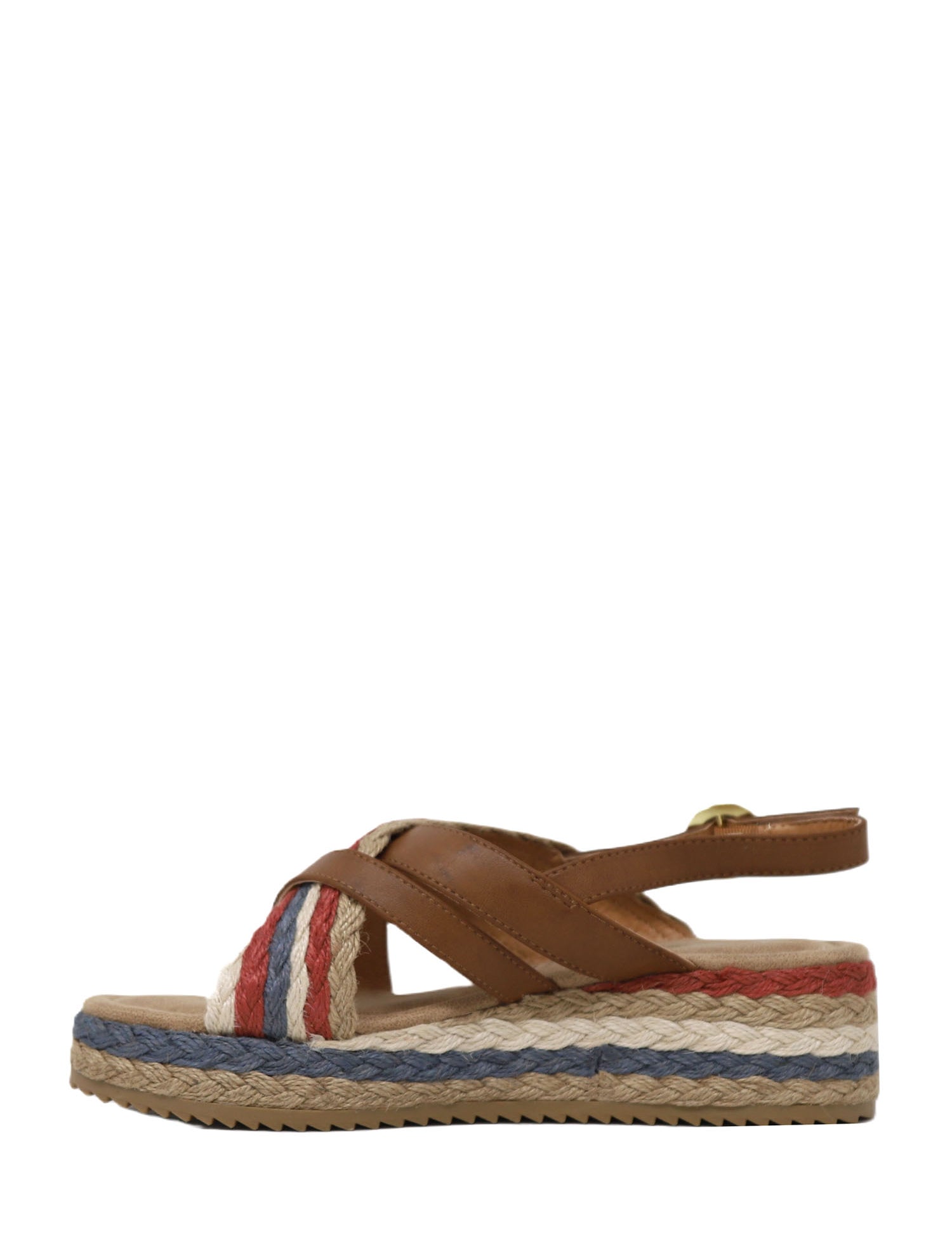 Sandali zeppa Blu Wrangler