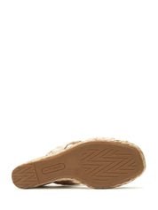 Sandali zeppa Beige Wrangler