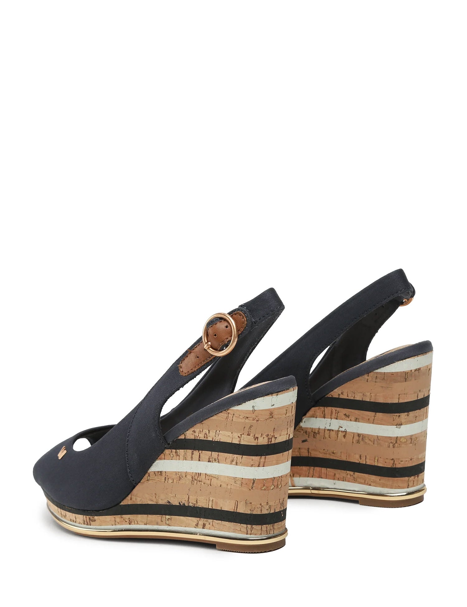 Sandali zeppa Blu Wrangler