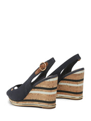 Sandali zeppa Blu Wrangler