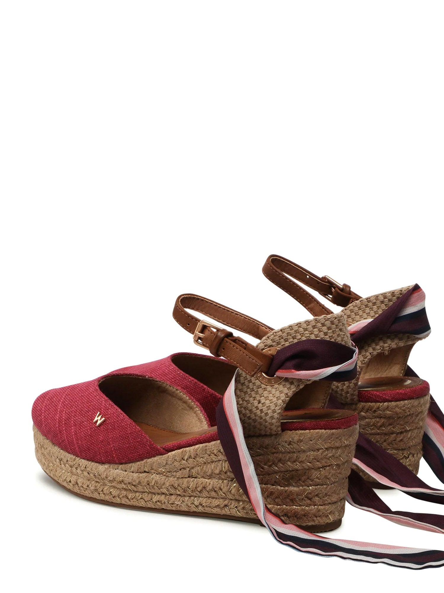 Sandali zeppa Rosso Wrangler