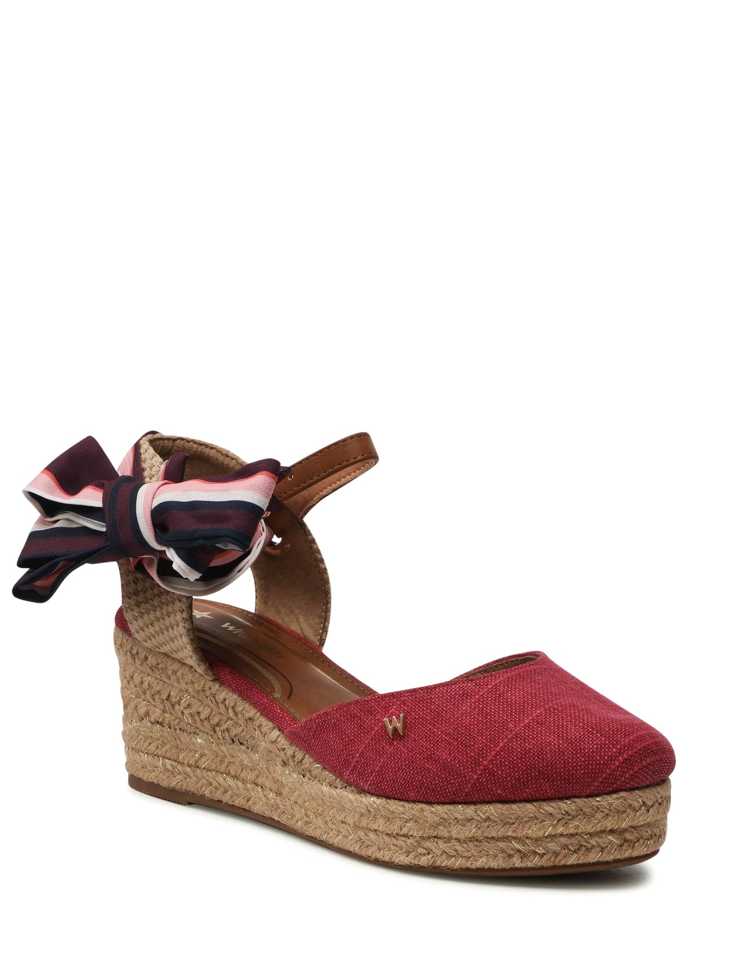 Sandali zeppa Rosso Wrangler