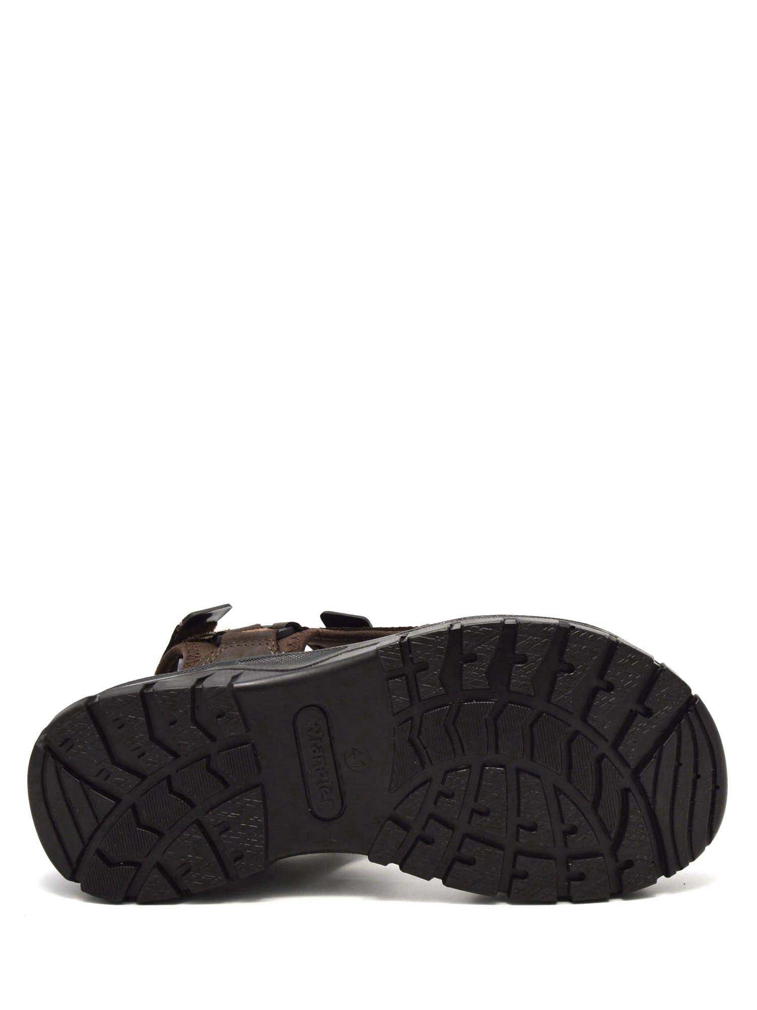 Sandali con strappi Marrone Scuro Wrangler