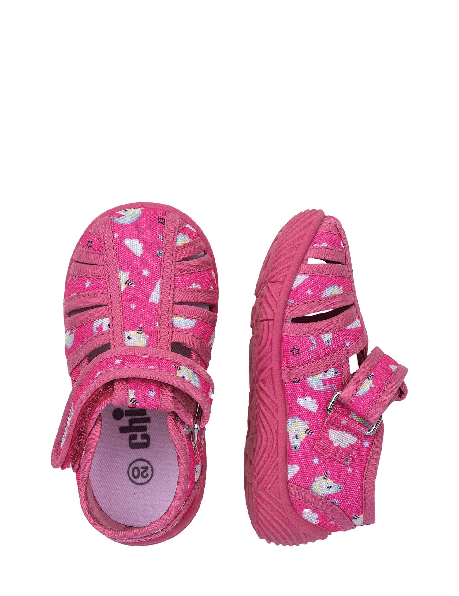 Scarpe con strappi Fucsia Chicco