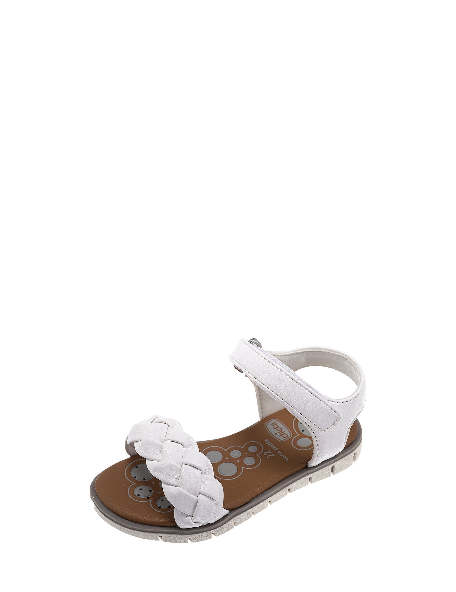 Sandali con strappi Bianco Chicco