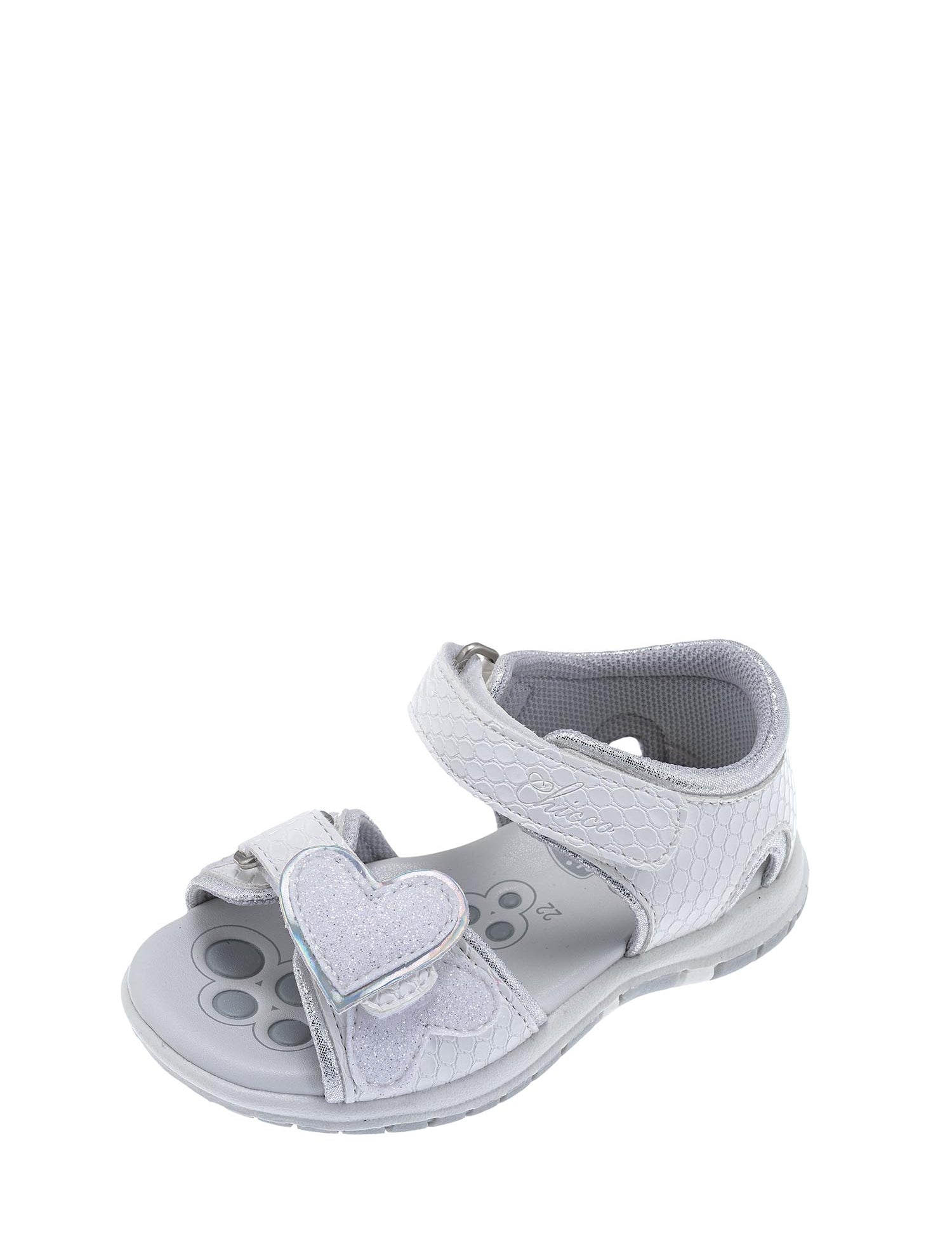 Sandali con strappi Bianco Chicco