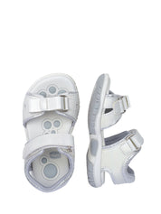 Sandali con strappi Argentato Chicco
