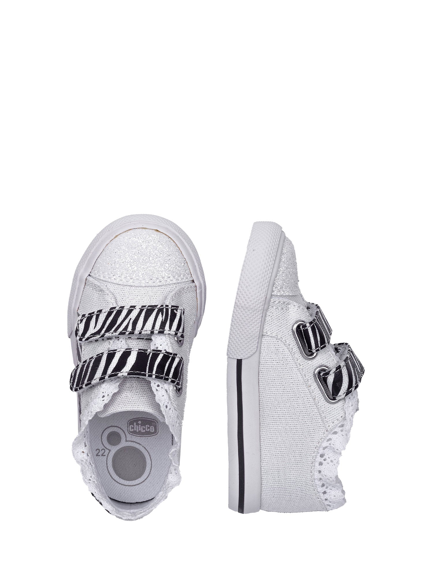 Scarpe con strappi Bianco Chicco