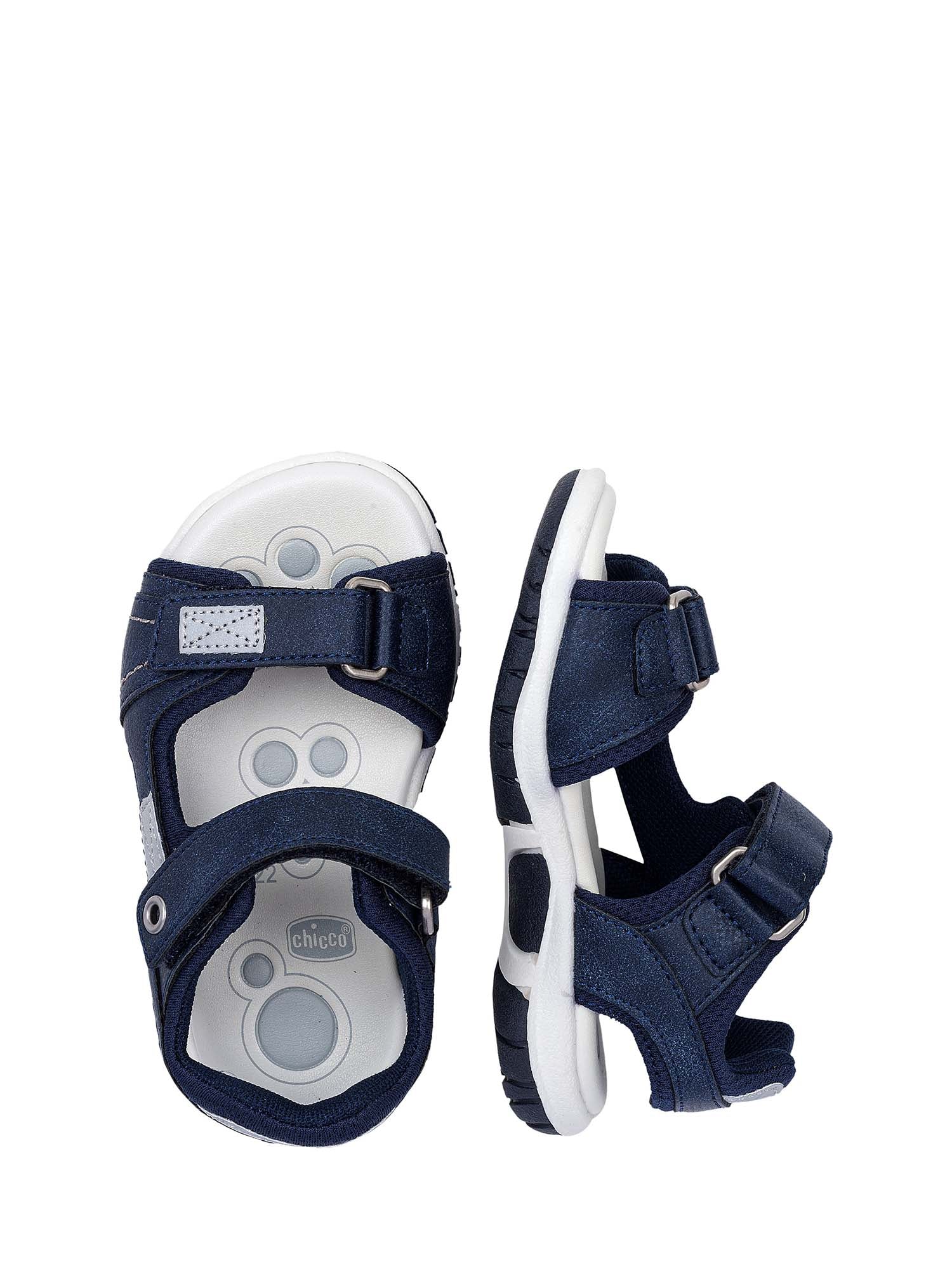 Sandali con strappi Blu Chicco