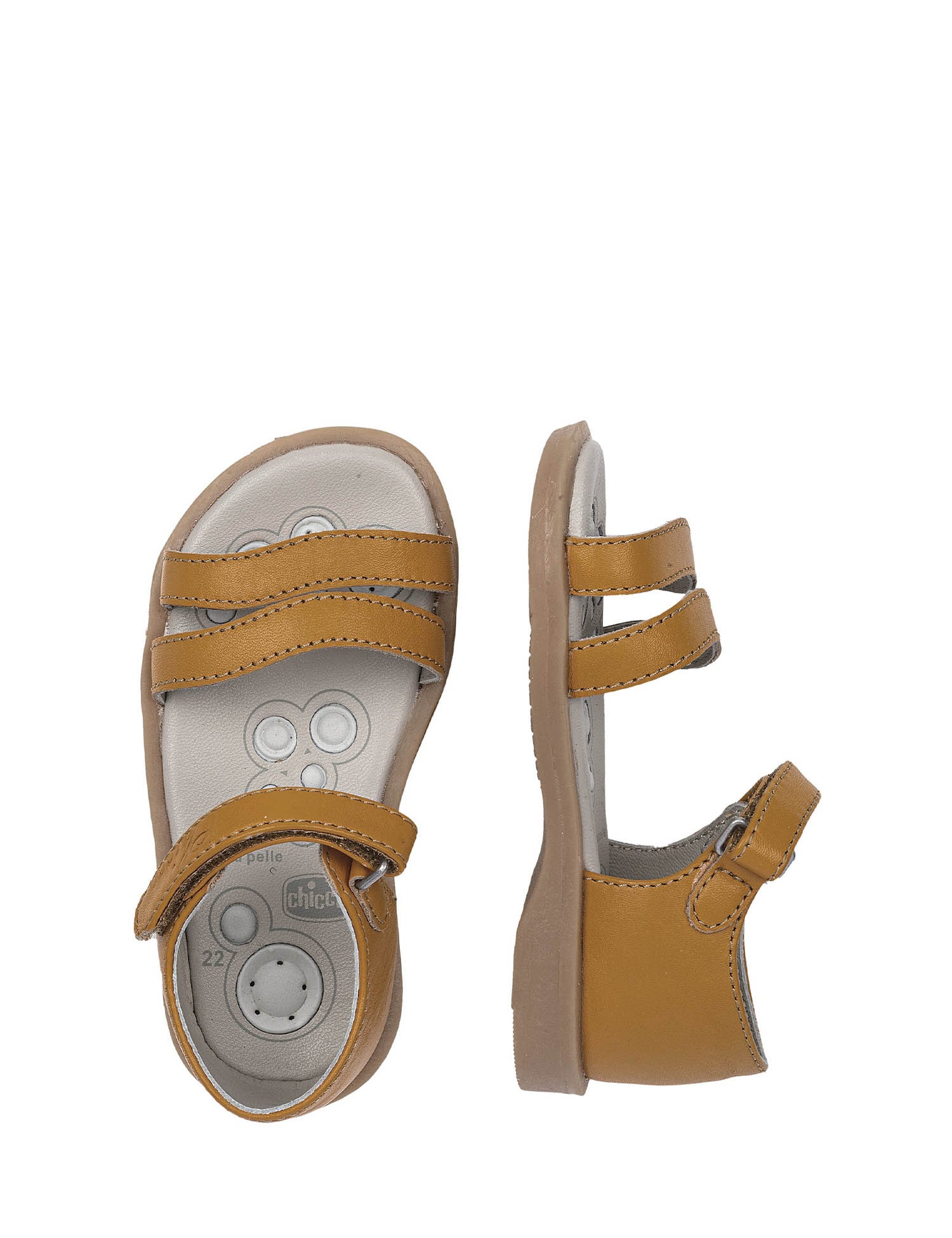 Sandali con strappi Marrone Chicco