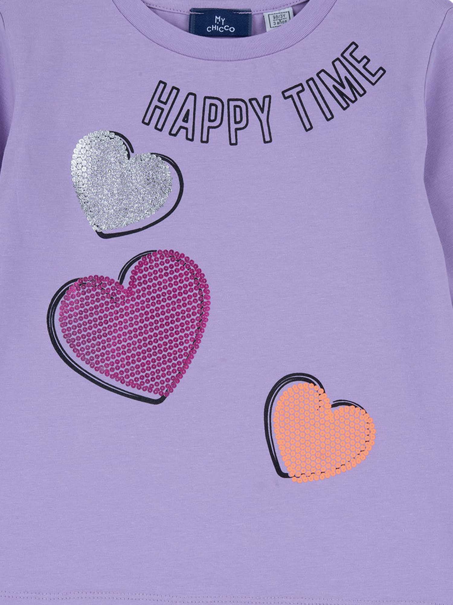 T-shirt Viola Chicco