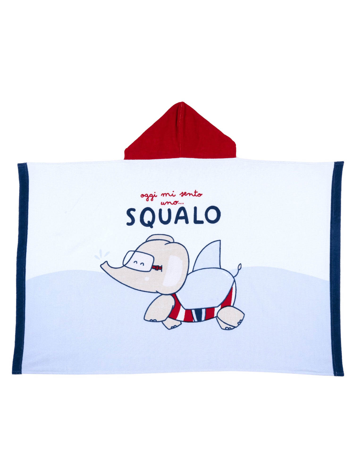 Teli mare Bianco Rosso Chicco