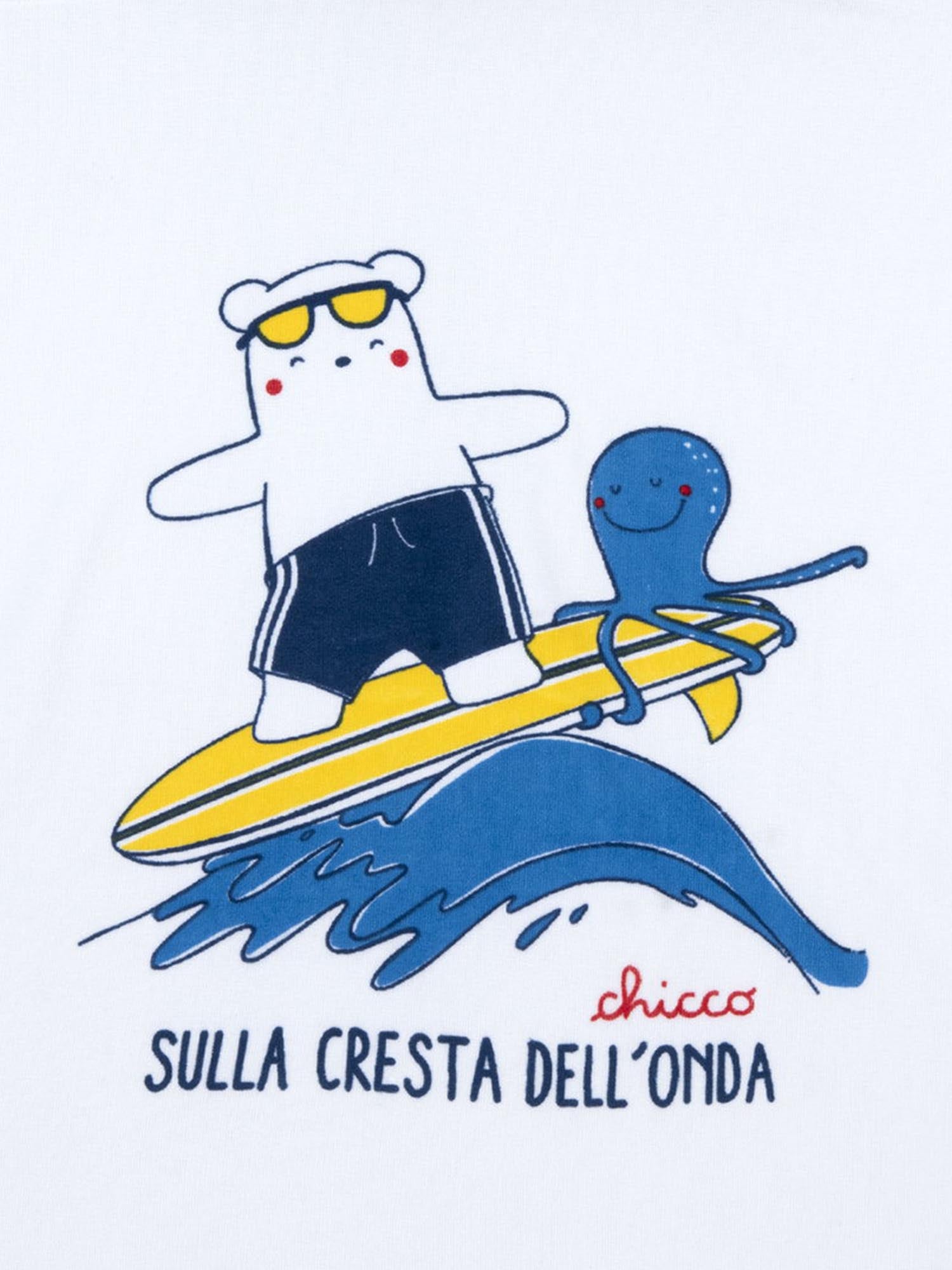 Teli mare Bianco Blu Chicco