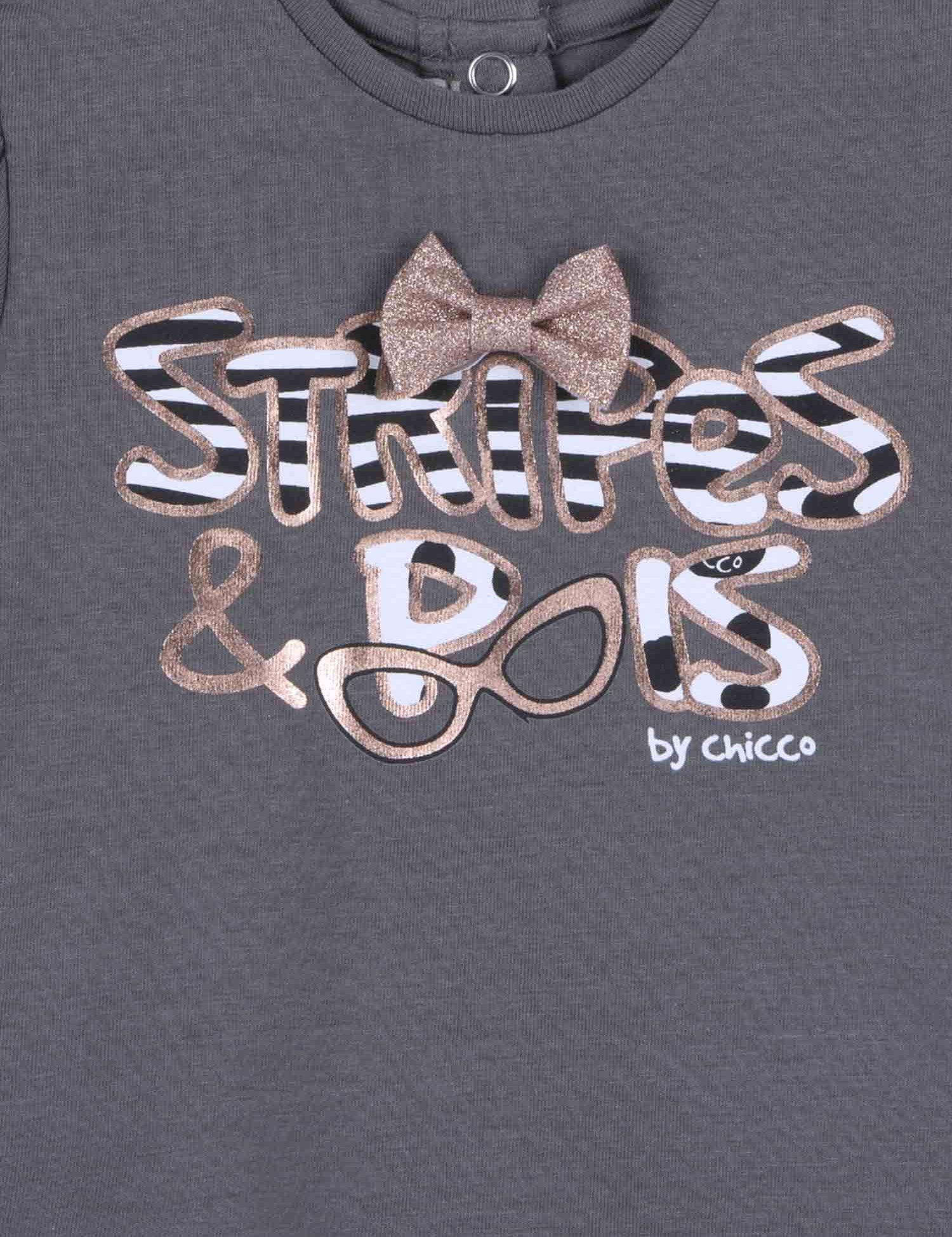 T-shirt Grigio Chicco