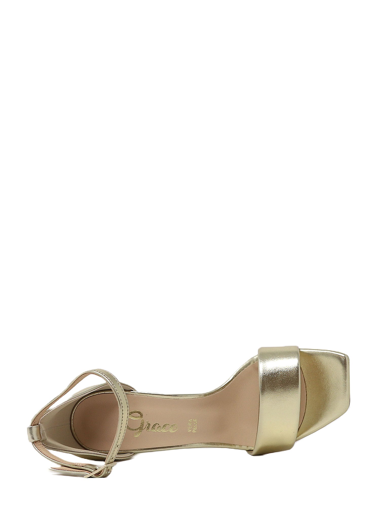 Sandali tacco Platino Grace Shoes