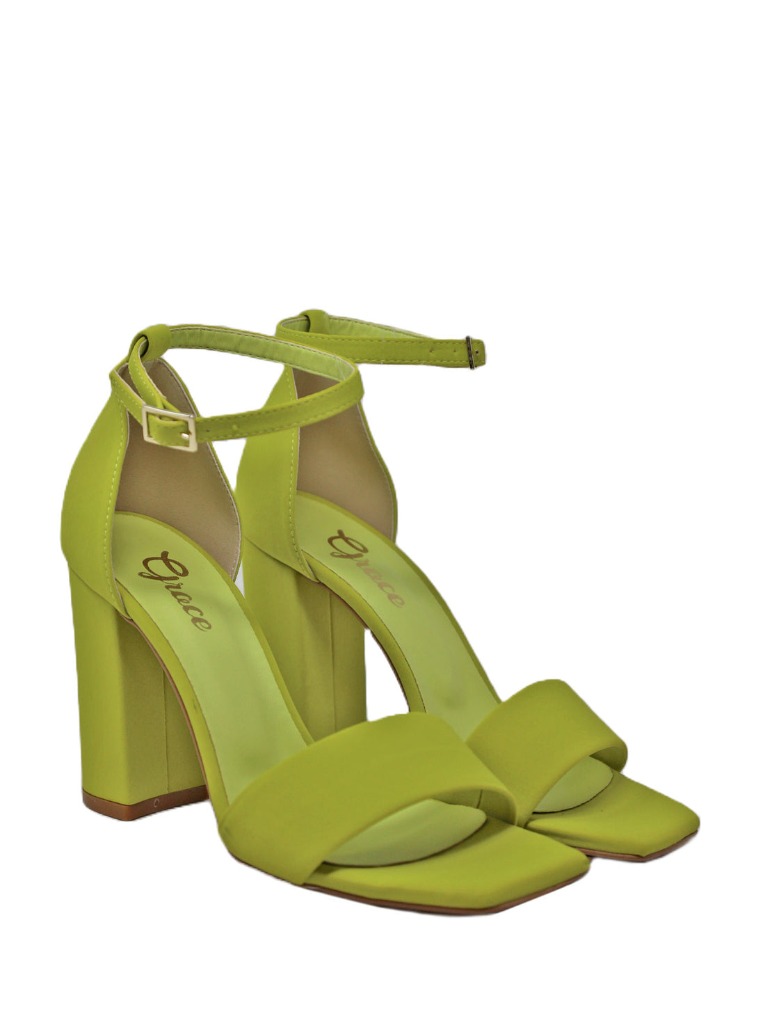 Sandali tacco Verde Grace Shoes