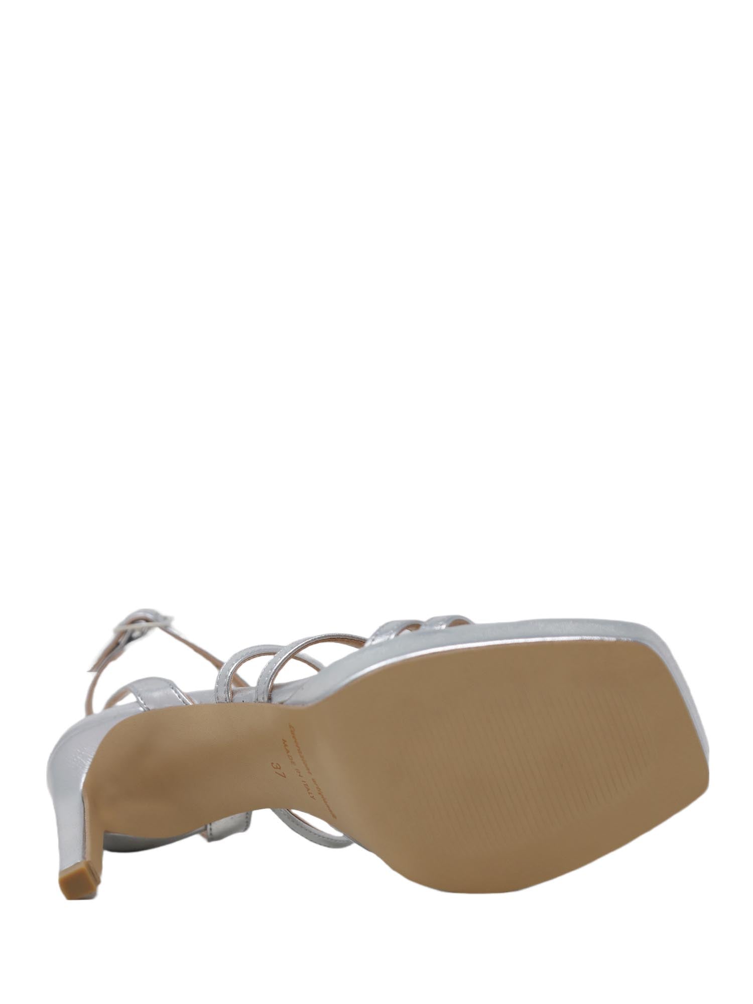 Sandali tacco Argento Grace Shoes