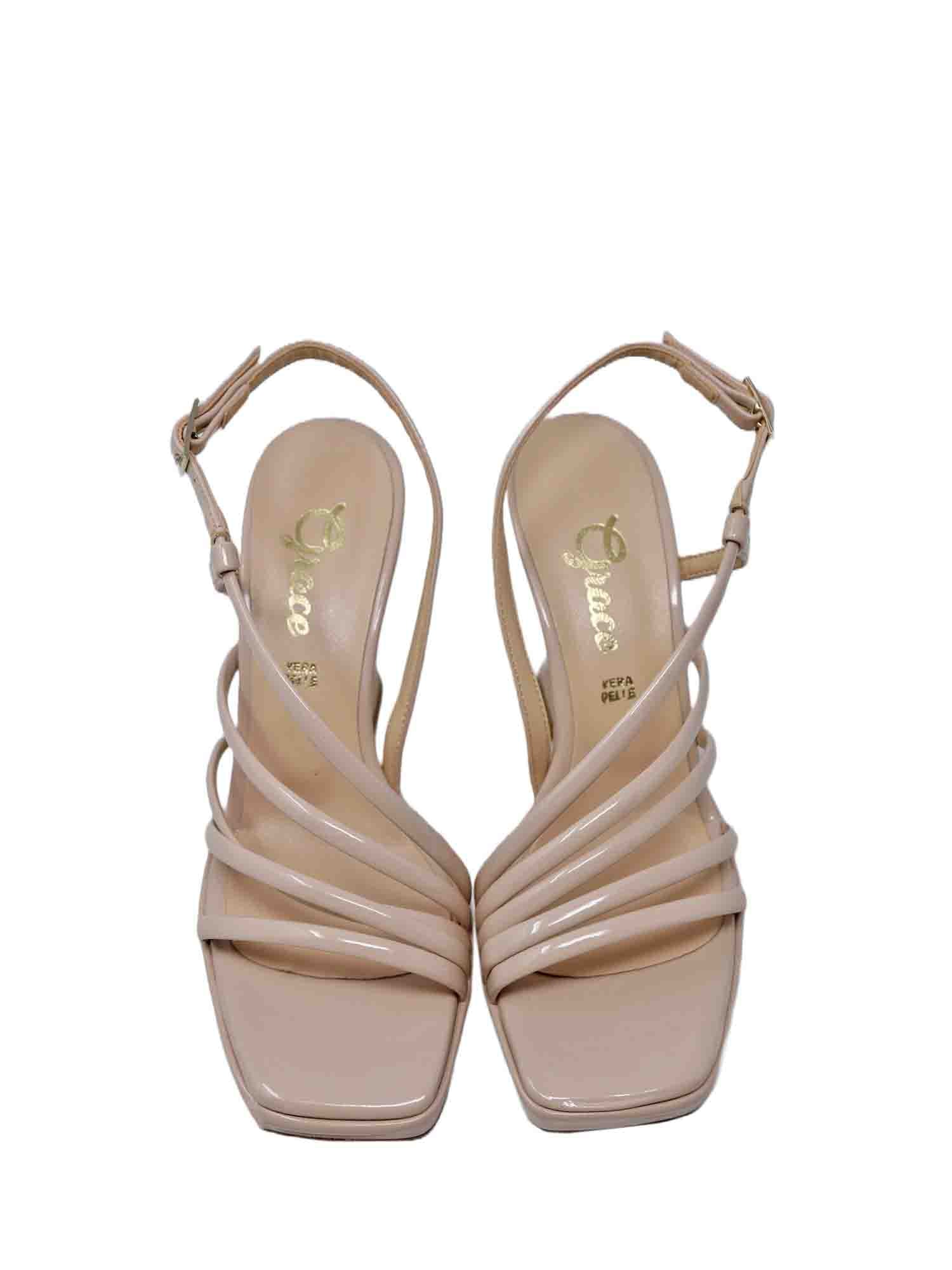Sandali tacco Rosa Grace Shoes