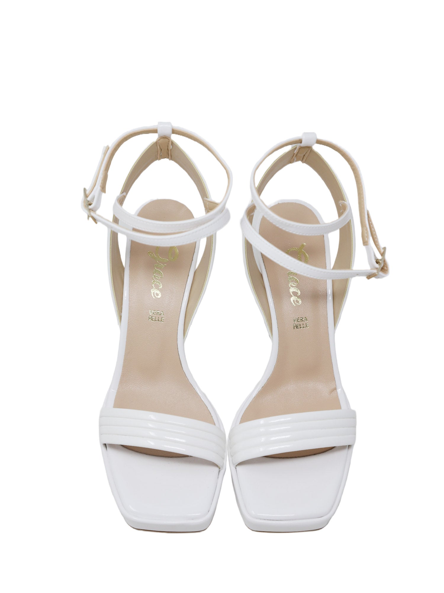 Sandali tacco Bianco Grace Shoes