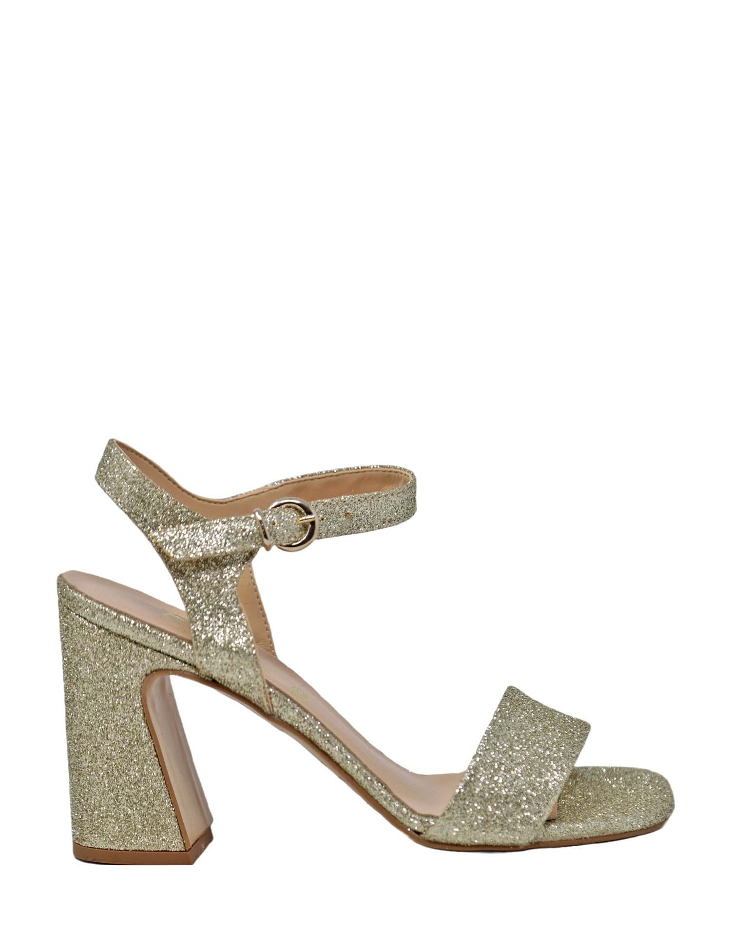 Sandali tacco Oro Grace Shoes