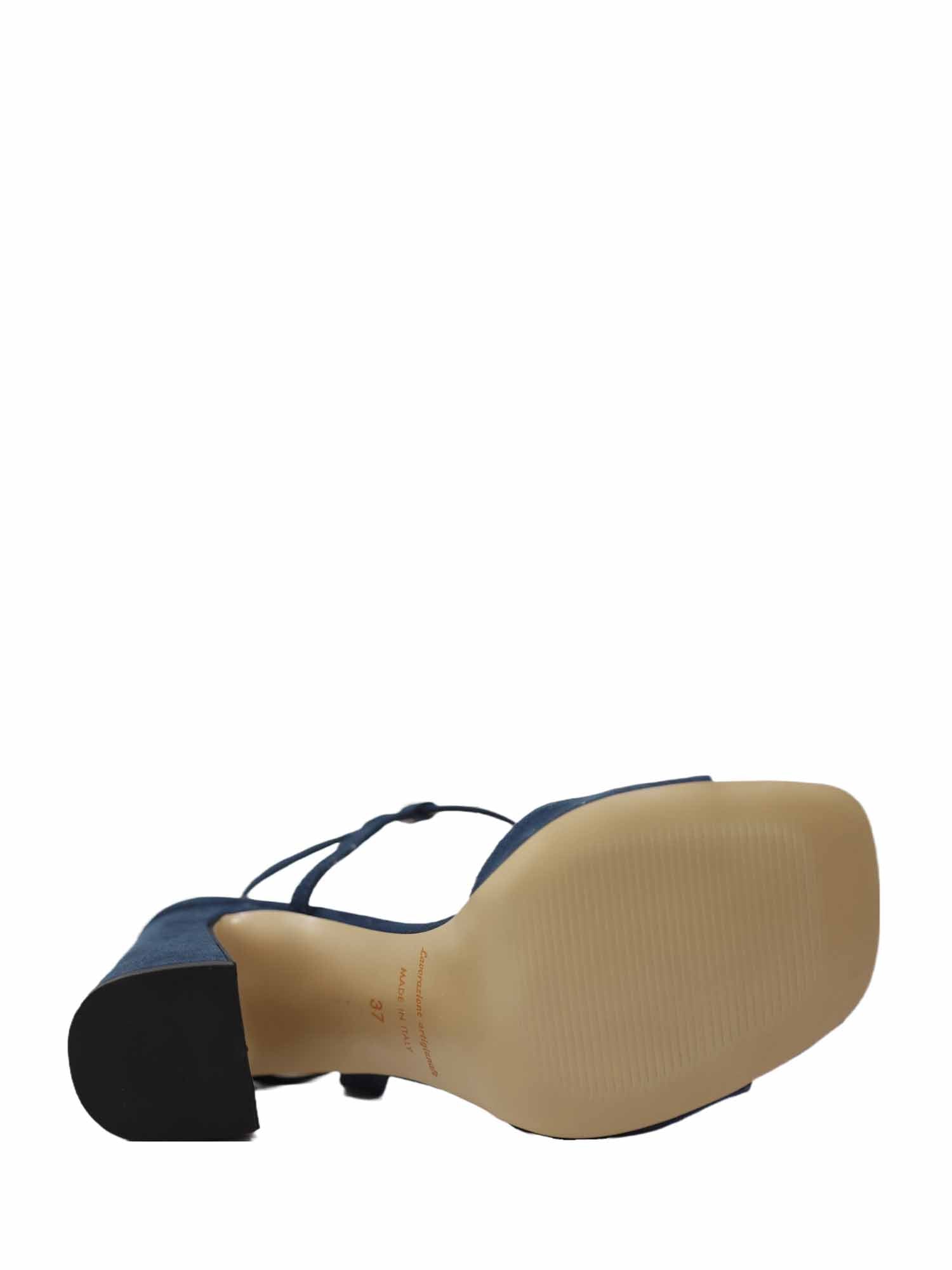 Sandali tacco Blu Grace Shoes