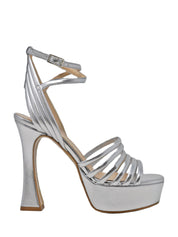 Sandali tacco Argento Grace Shoes