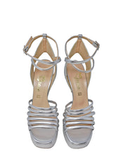 Sandali tacco Argento Grace Shoes