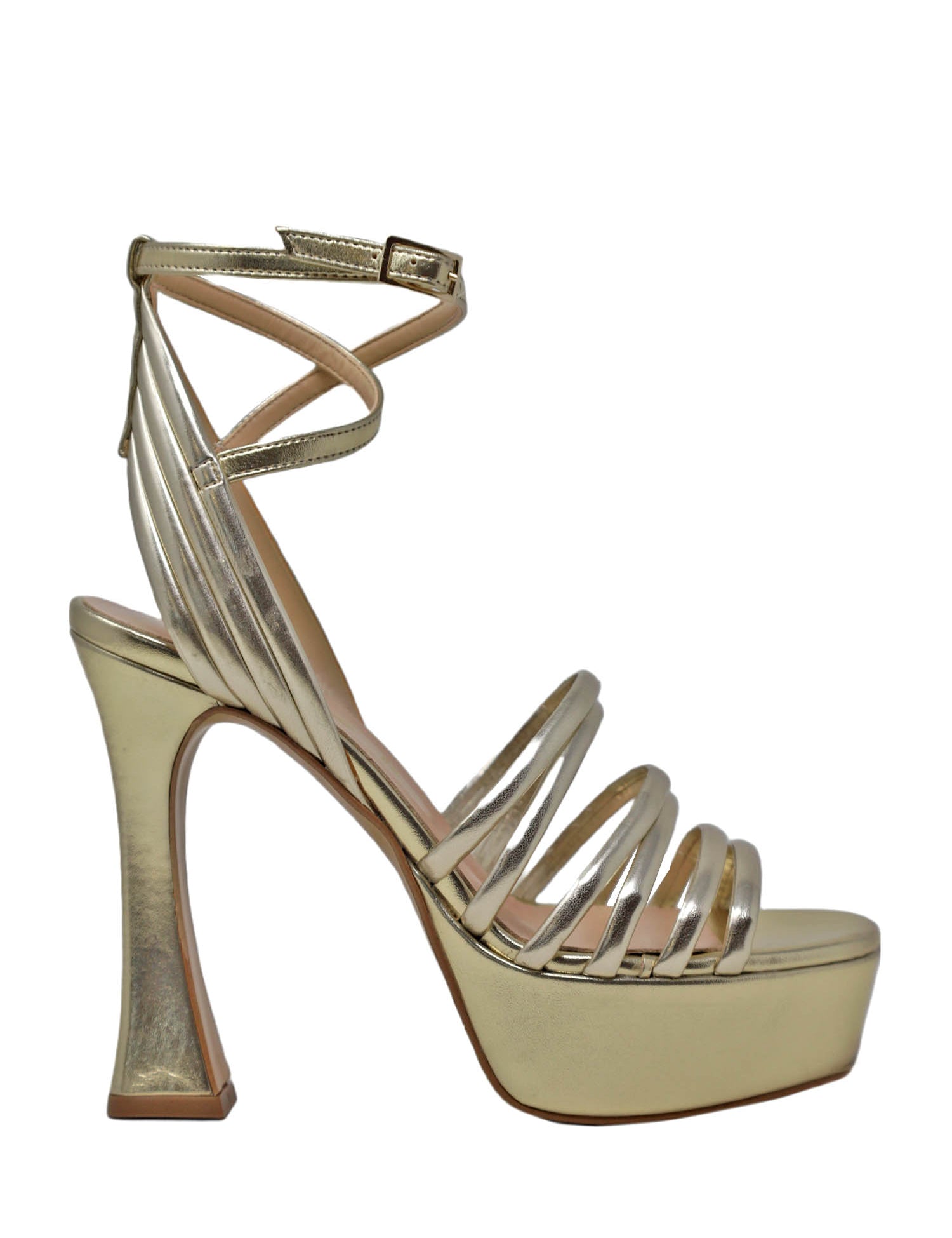 Sandali tacco Oro Grace Shoes