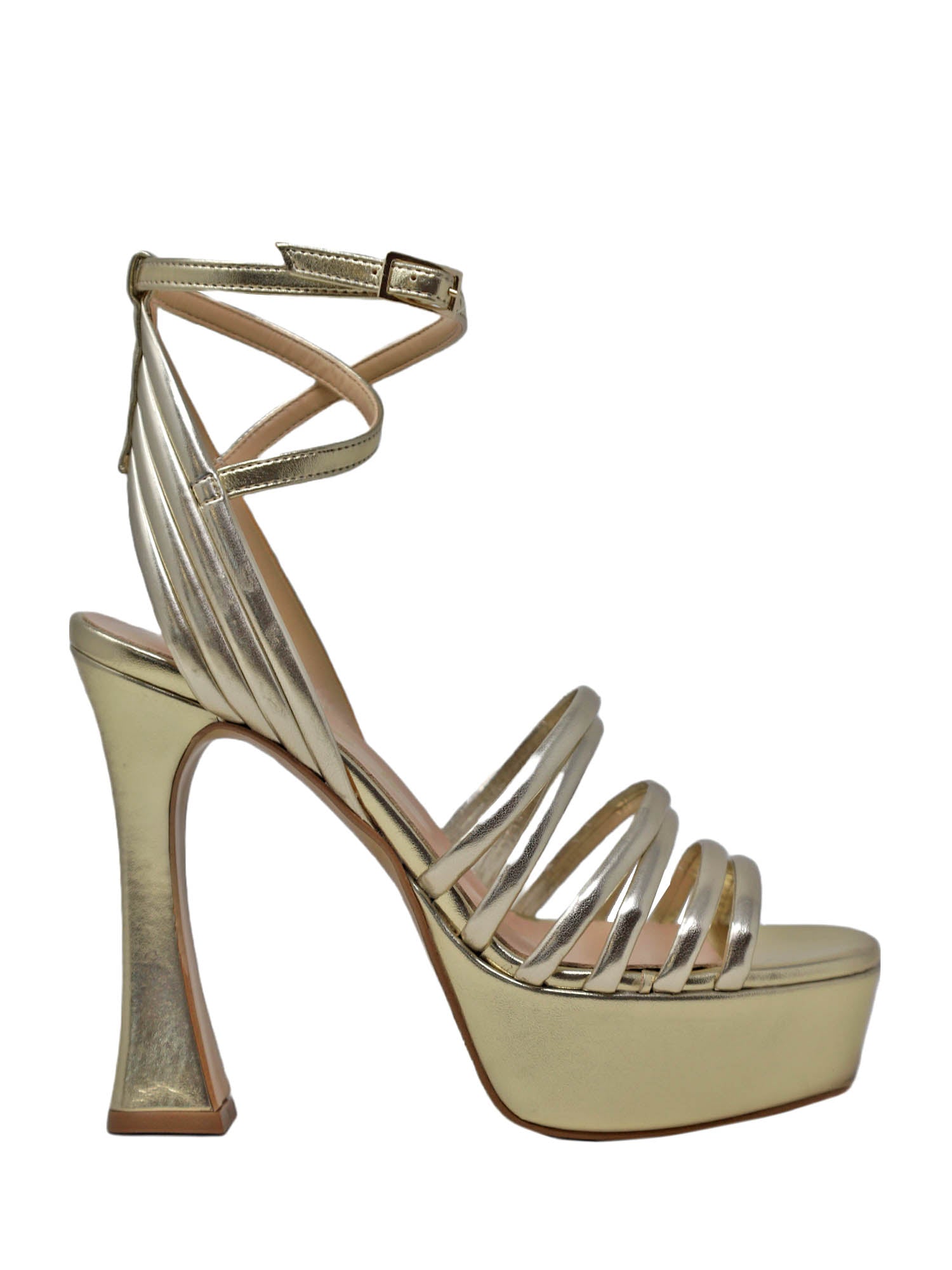 Sandali tacco Oro Grace Shoes