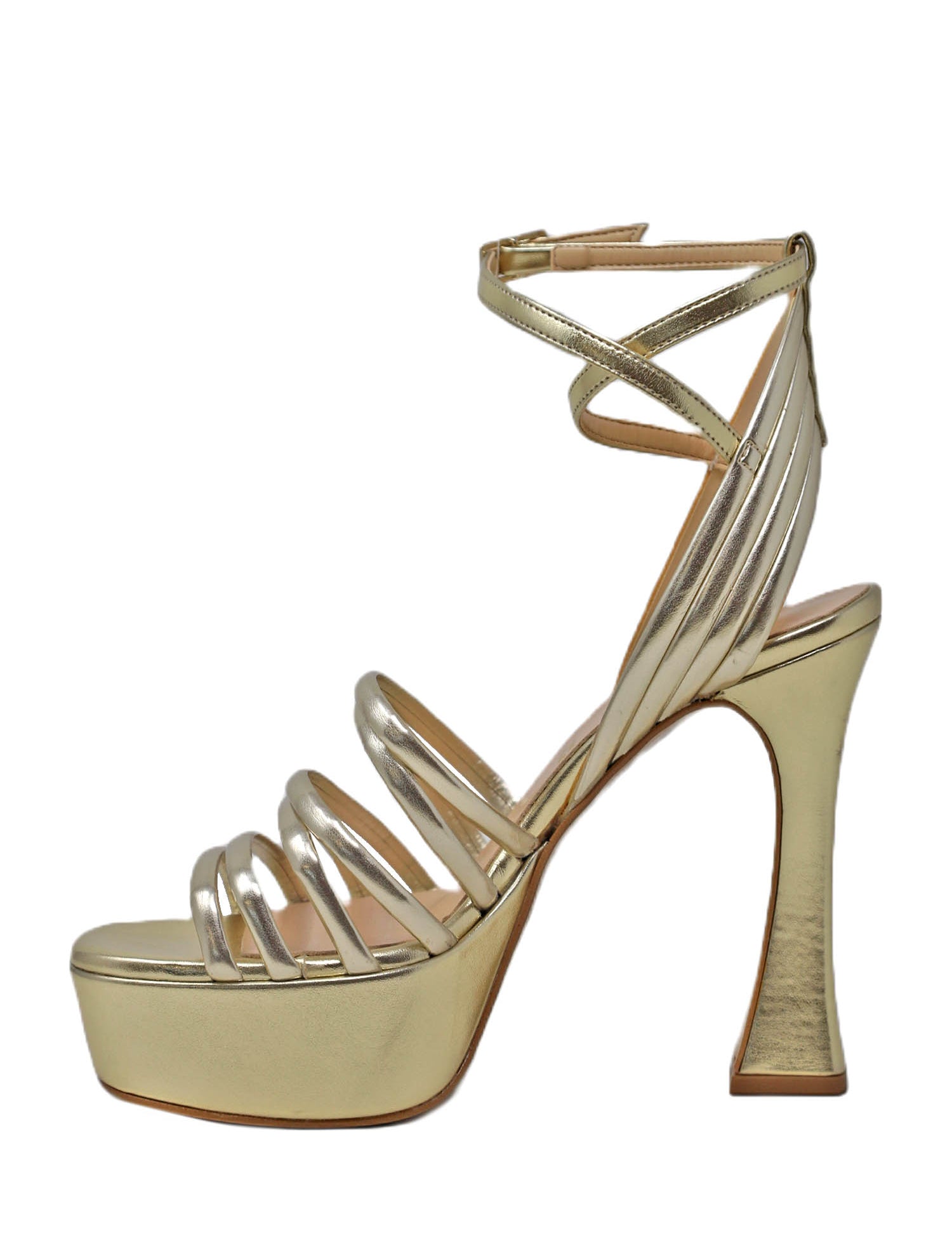 Sandali tacco Oro Grace Shoes