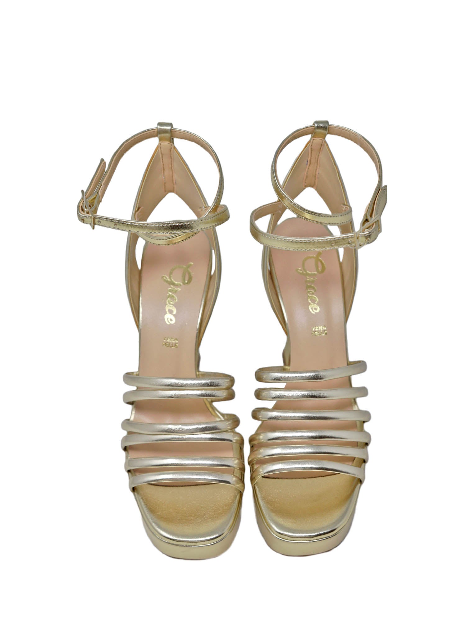 Sandali tacco Oro Grace Shoes