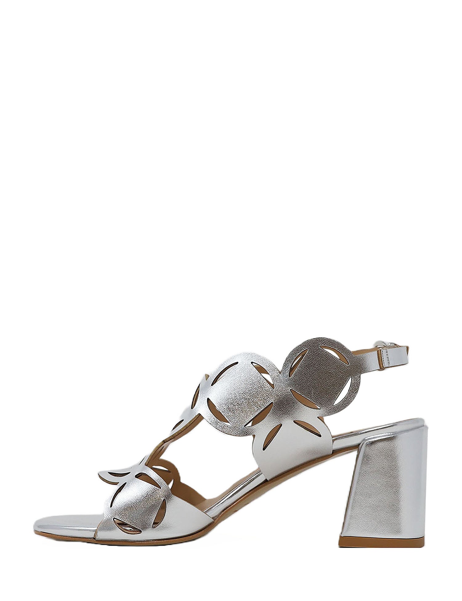 Sandali tacco Argento Grace Shoes