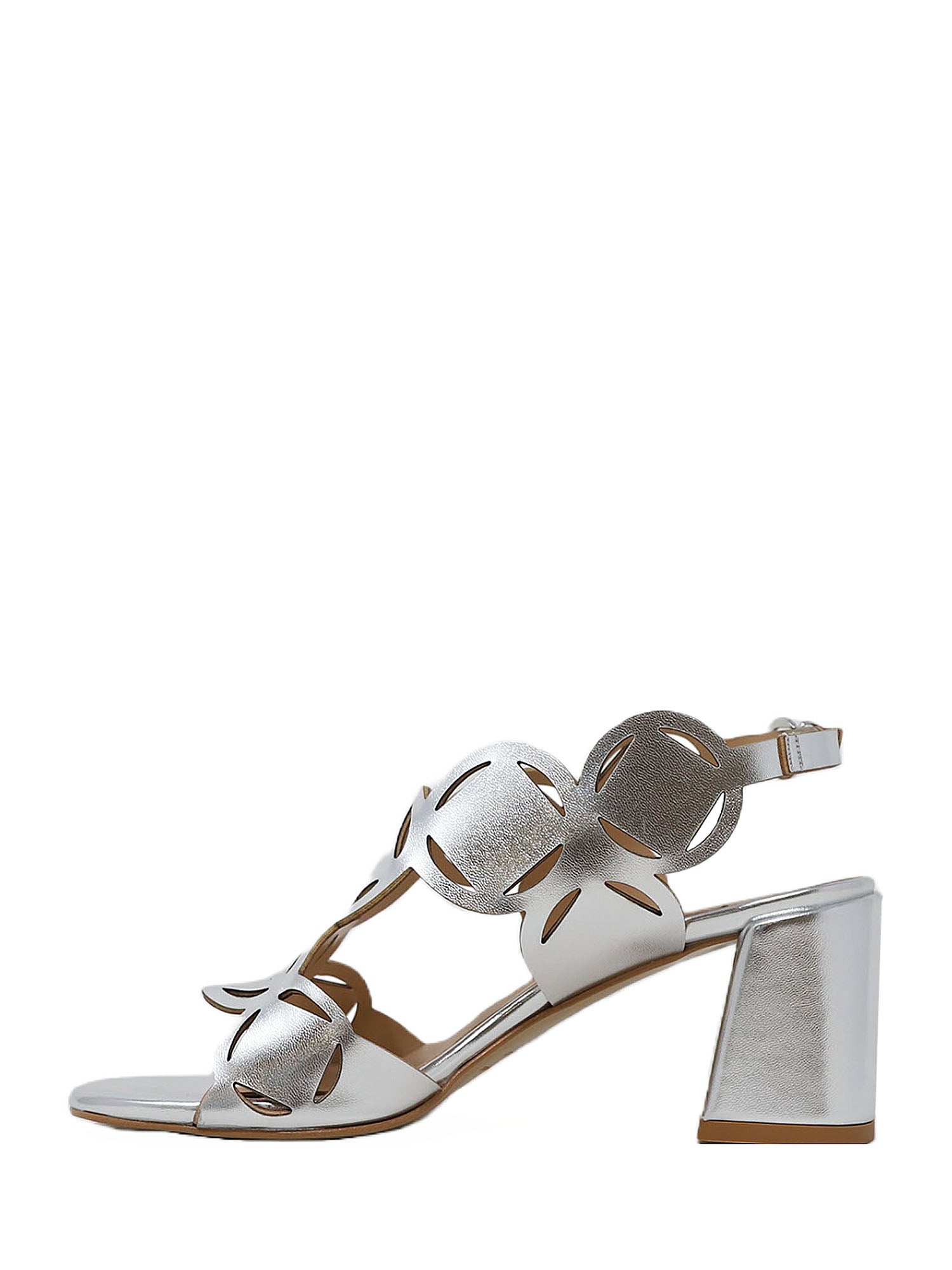 Sandali tacco Argento Grace Shoes
