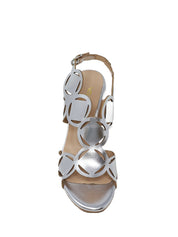 Sandali tacco Argento Grace Shoes
