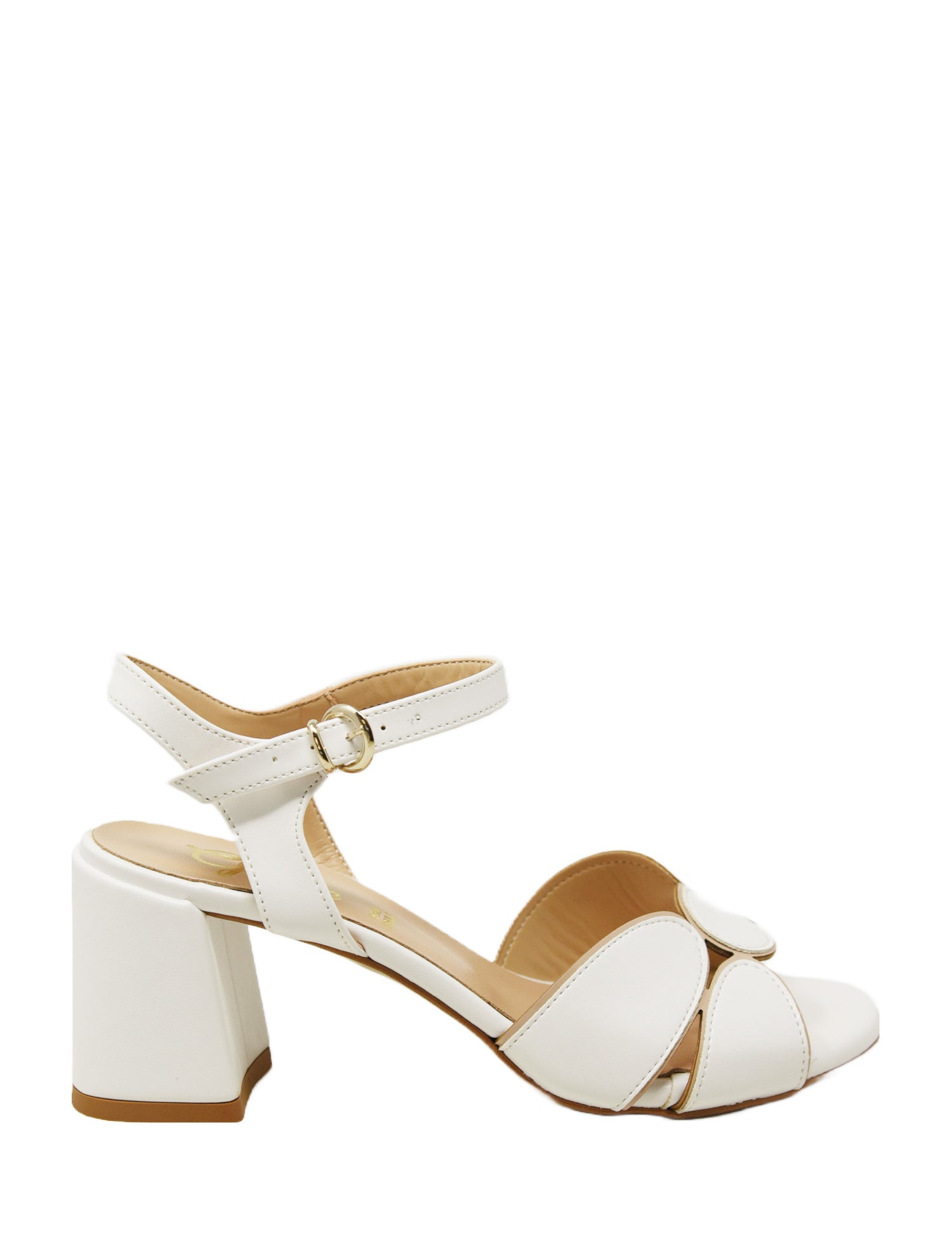 Sandali tacco Bianco Grace Shoes
