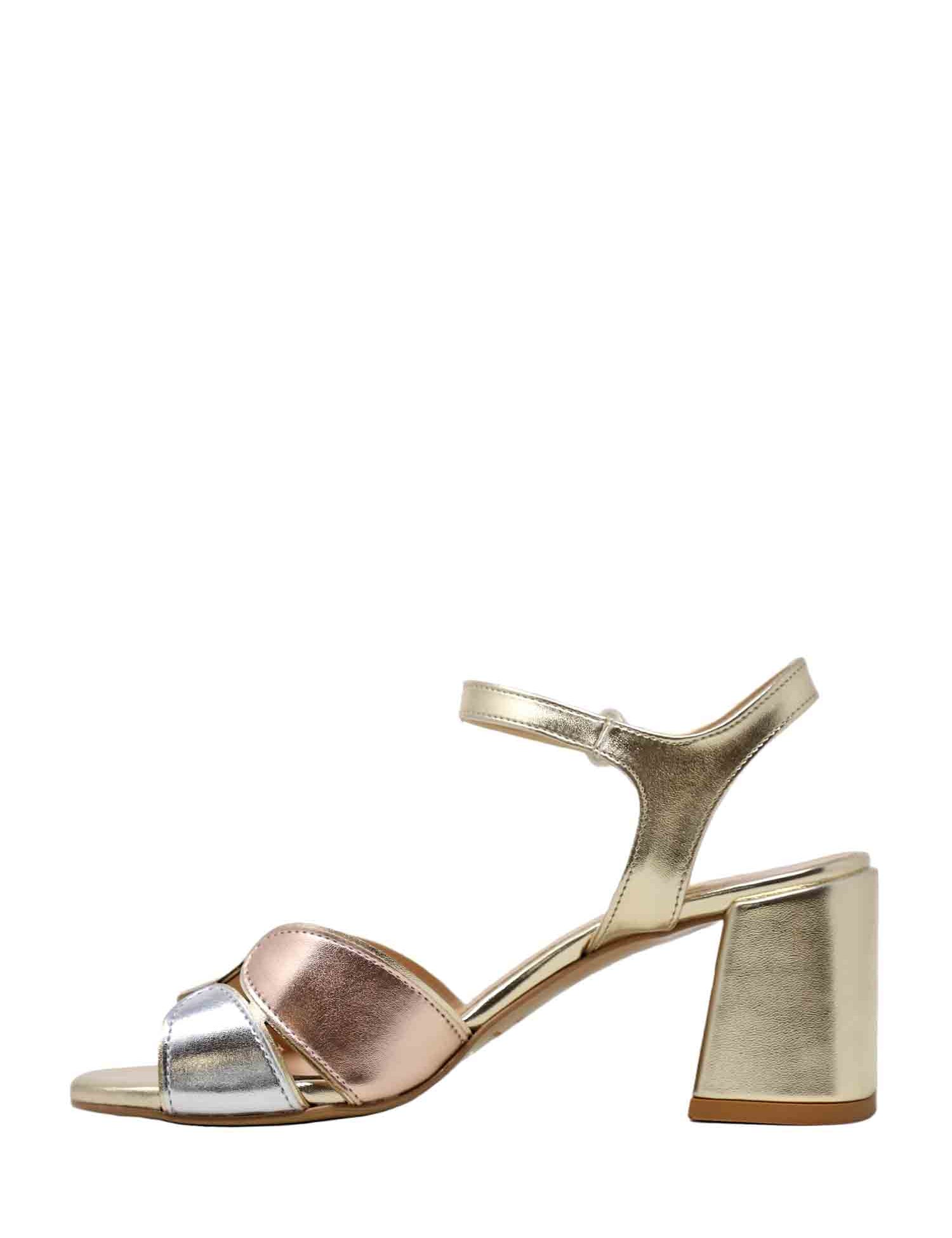 Sandali tacco Oro Grace Shoes