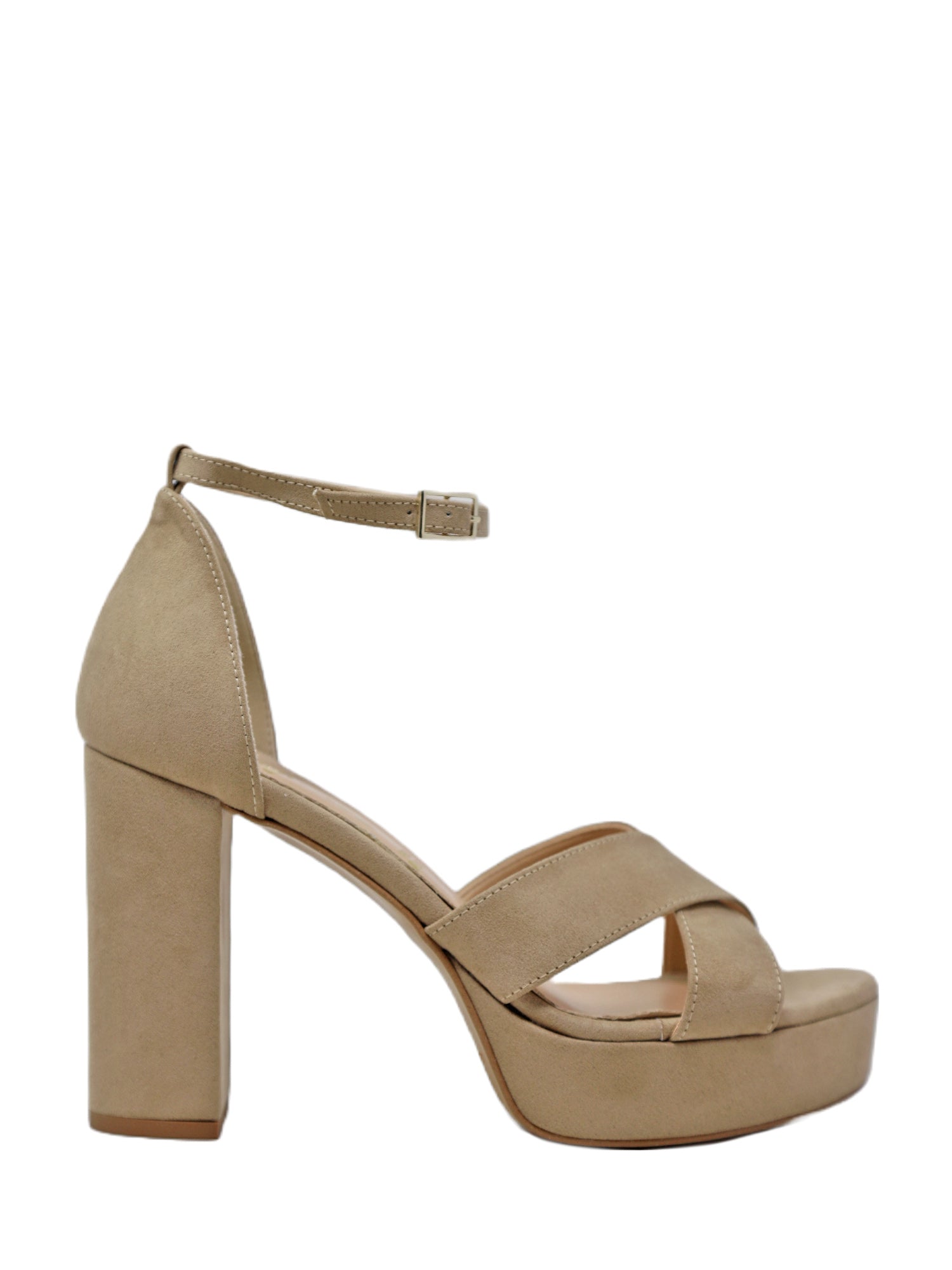 Sandali tacco Beige Grace Shoes