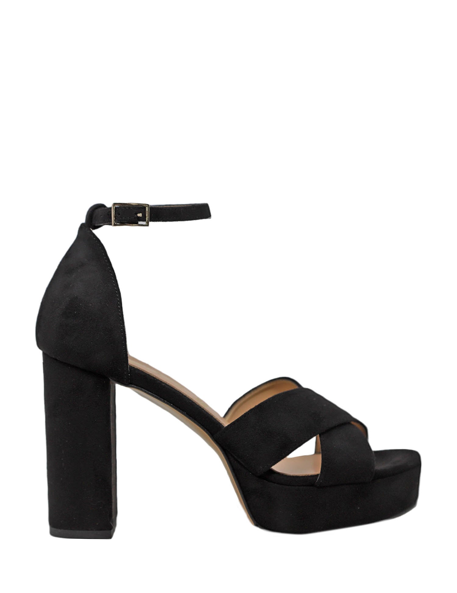 Sandali tacco Nero Beige Grace Shoes