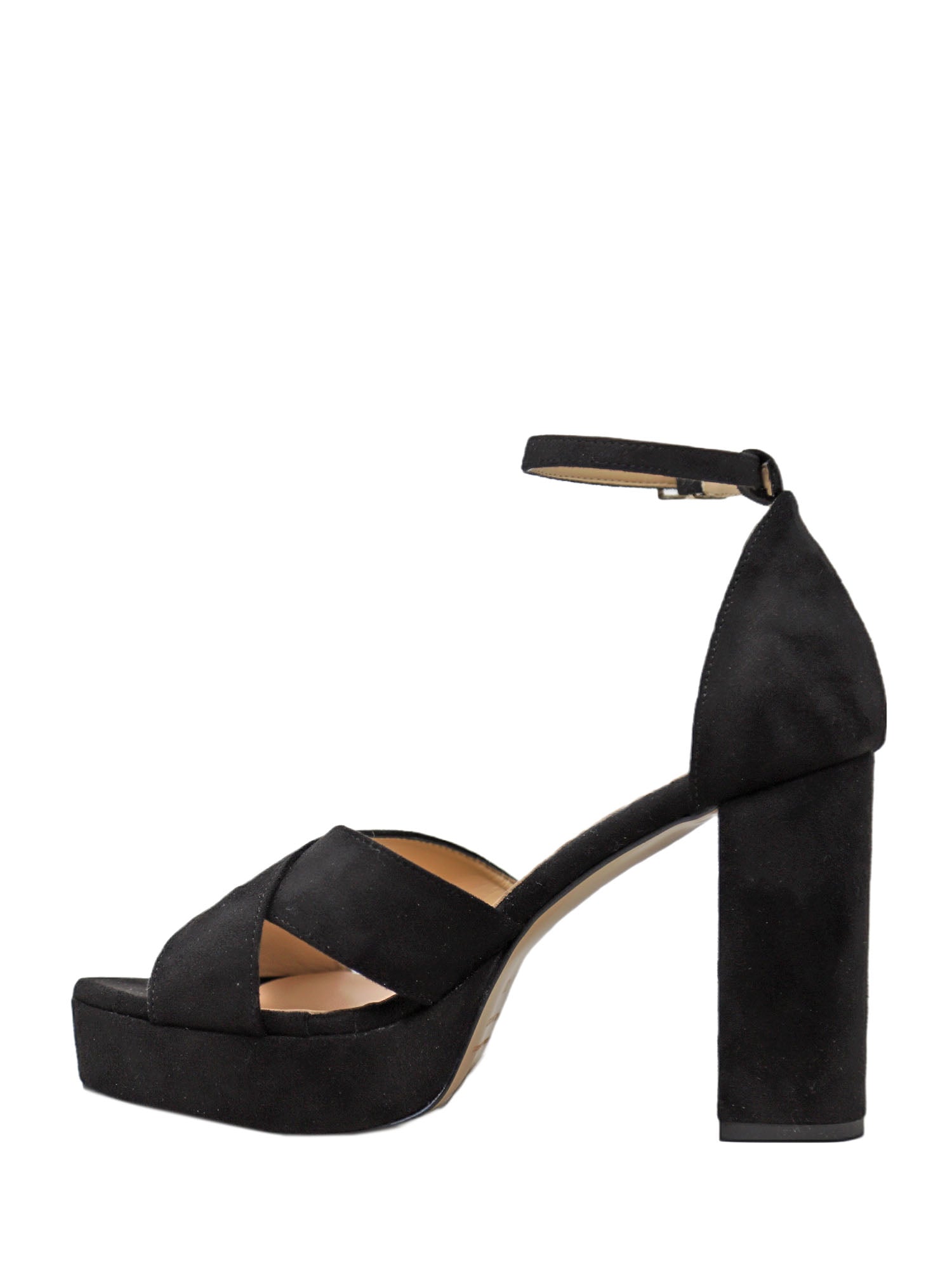 Sandali tacco Nero Beige Grace Shoes