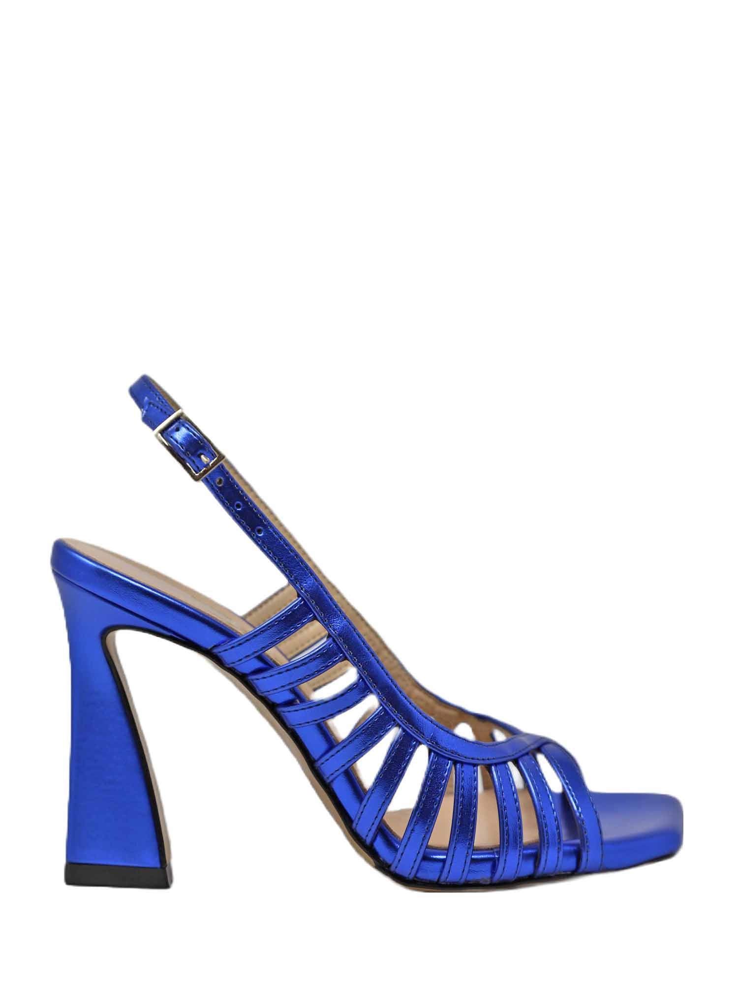 Sandali tacco Blu Grace Shoes