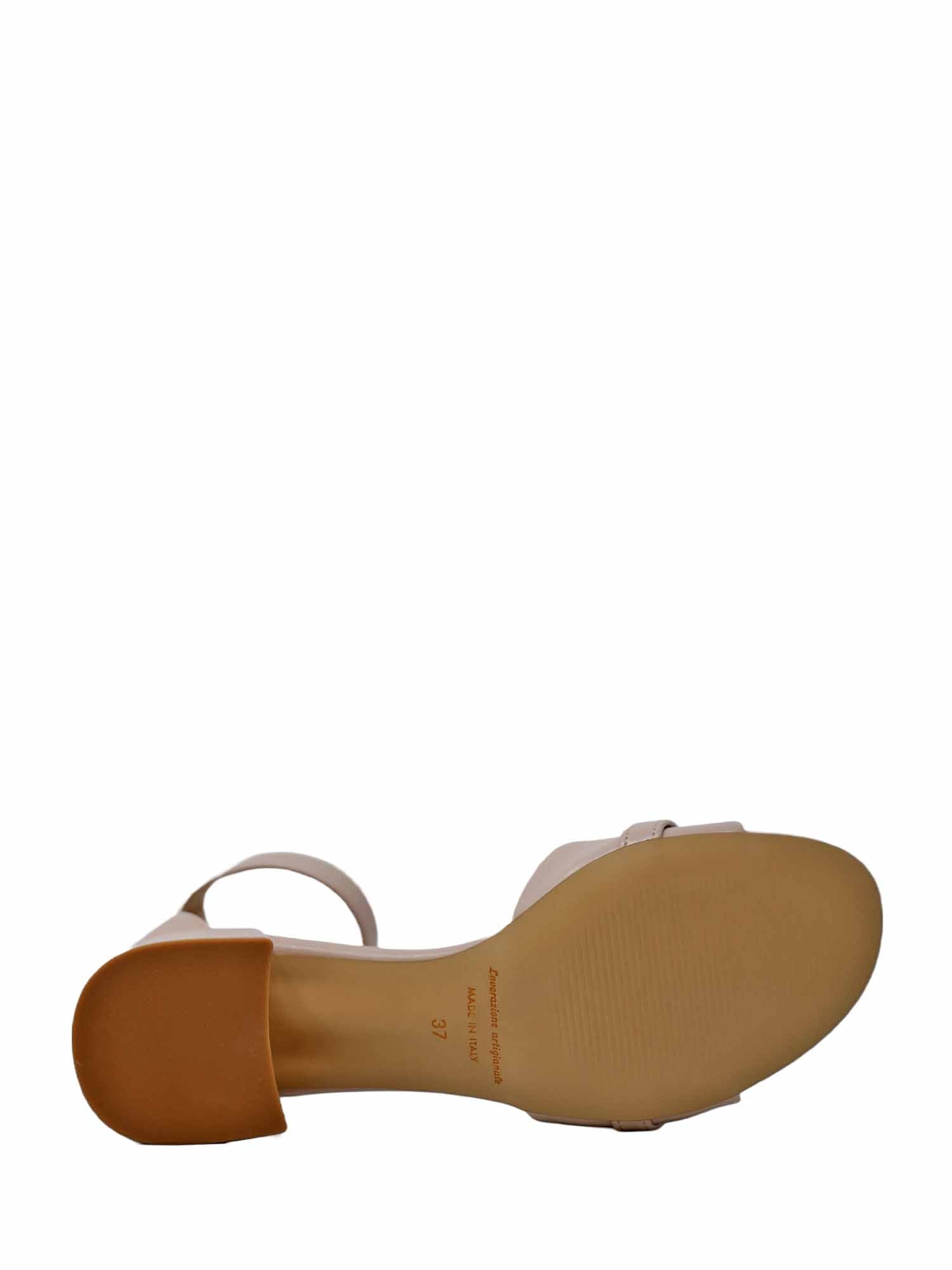 Sandali tacco Beige Grace Shoes