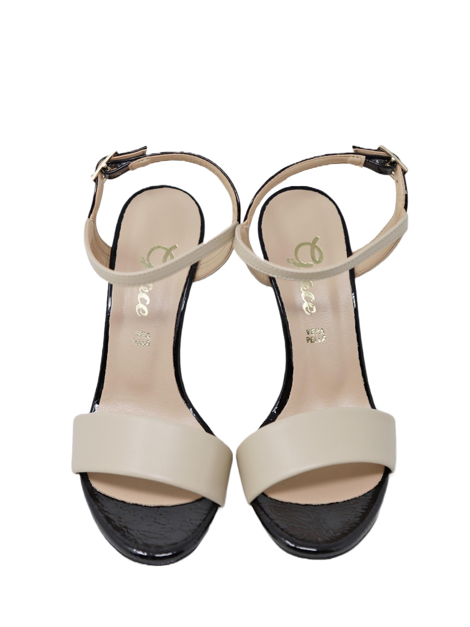 Sandali tacco Beige Grace Shoes